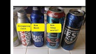 Scrapping Cans:  How Much is it Worth?