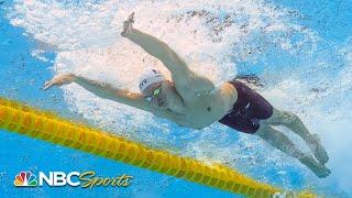 Underwater cam: Marchand breaks Phelps' 400IM world record at Worlds | NBC Sports