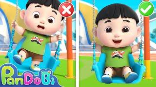 Outdoor Playground Song | Play Safe + More Nursery Rhymes & Kids Song - Pandobi