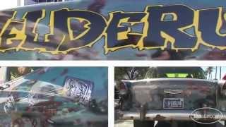 WelderUp 1955 Chevy Gasser Rat Rod at SEMA 2014 - Eastwood