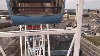 Timelapse of Skywheel of Tallinn, 40 meters/120 meters from sea level.