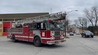 Chicago Fire Department Truck 25 *spare* responding