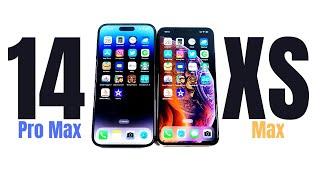 iPhone 14 Pro Max vs iPhone XS Max Speed Test!