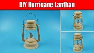 DIY Hurricane Lanthan | How to Make Hurricane Lamp | Plastic Bottle Craft Ideas