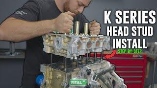 How To Install Your Honda K Series Head Studs || Point One MFG