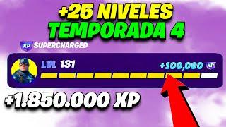 [MAPA de XP] Como *SUBIR RAPIDO DE NIVEL* en FORTNITE 2024 *BUG de EXPERIENCIA* Temporada 4 XP BUG