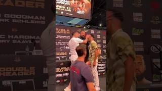 WOW!!! SAM GOODMAN SLAPS MARK SCHLEIBS AFTER TENSE FACE-OFF IN AUSTRALIA!