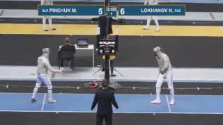 T16 LOKHANOV K. - PINCHUK M. Black sea cup / men's individual (Blue piste)