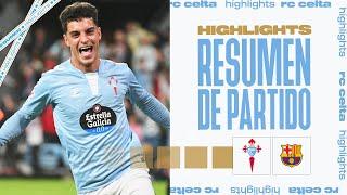 RC Celta vs FC Barcelona (2-2) | Resumen y goles | LALIGA EA SPORTS