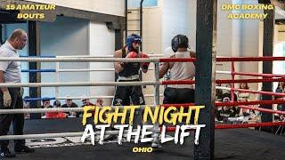 FIGHT NIGHT AT THE LIFT! Amateur Boxers Compete In Dayton Ohio!