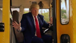 Trump School Bus ad