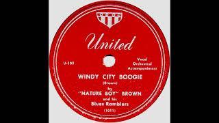 Windy City Boogie  -  "Nature Boy" Brown