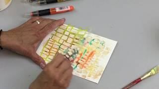 StencilGirl® Products & Marabu Crayons Part 1 with Mary Beth Shaw