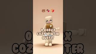 0 ROBUX COZY WINTER OUTFIT #roblox #lanah #lanahyt