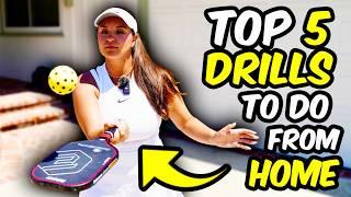 Top 5 Pickleball Drills To Do From Home