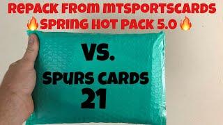 Spring Hot Pack 5.0 (Repack) VS. Spurs Cards 21