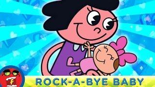 Rock-A-Bye Baby| Fredbot Nursery Rhymes (Lucy the Dinosaur)