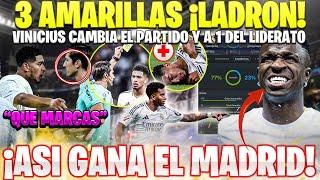 SUFRAN ANTIS QUE EL REAL MADRID VENCE AL ESPANYOL 4-1  BELLINGHAM EXPONE EL PESIMO ARBITRAJE DE HOY