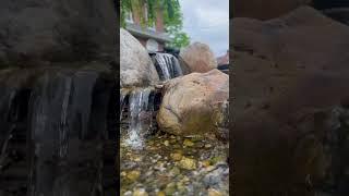 Front Yard Pondless Waterfall #waterfall #garden #landscaping