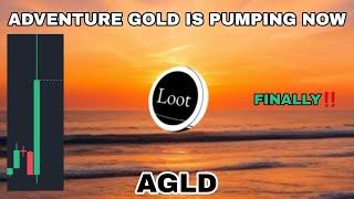 AGLD COIN IS PUMPING NOW IN 2024‼️ ADVENTURE GOLD FINALLY BIG MOVE COMES‼️ IT'S STARTING TO PUMP