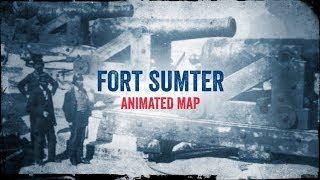 Fort Sumter: Animated Battle Map