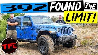 I Got My Jeep Wrangler Rubicon 392 Very Stuck On TFL's Off-Road Course! Will The HEMI Get Me Out?