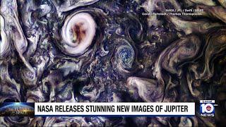 NASA releases new images of Jupiter