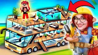 BUDUJĘ *bardzo drogi* KAMPER  Roblox Mega Luxury Bus Tycoon