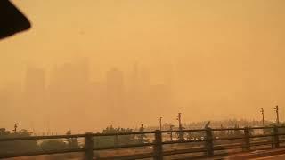 Air quality crisis in New York City 6/7/2023