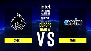 Spirit vs. 1WIN - Map 1 [Nuke] - IEM Road to Rio 2022 Europe RMR A