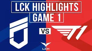 DNF vs T1 Highlights Game 1 | LCK 2025 | DN Freecs vs T1