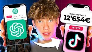 Cette Nouvelle Niche TikTok IA c'est Littéralement de l'Argent GRATUIT ! (€12'654/MOIS)