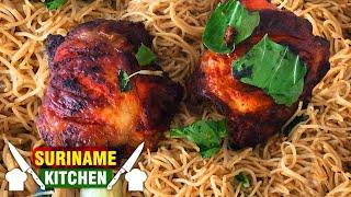 Tjauw Min Kip Recept Surinaams | Tjauw Min Chicken Recipe Suriname | Suriname Kitchen