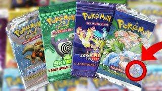 Opening 36 DIFFERENT Pokemon Card Sets! Rare Vintage Pokemon Booster Pack Opening!