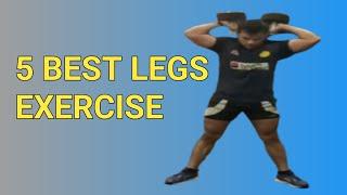 5 BEST LEG EXERCISES TO GET STRONG LEG WORKOUT 