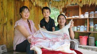 Traditional Vietnamese Pork Cooking | Long-Term Preservation Techniques, SURVIVAL ALONE