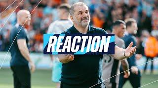 ANGE POSTECOGLOU REACTION TO WIN AT LUTON // LUTON TOWN 0-1 TOTTENHAM HOTSPUR