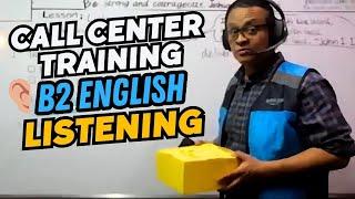 B2 English Listening for Call Center Training • Delivery Issues PART 2