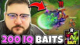 This video is FILLED with 200 IQ Shaco baits...