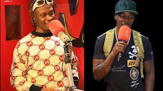 Fik Fameica and Alien Skin do a rap battle live in studio.