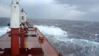 M/V Karavados - Bad Weather in Sea of Japan