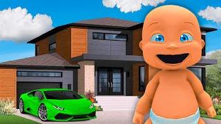 Baby Buys A MANSION!