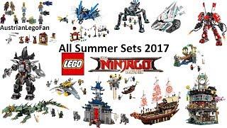 All Lego Ninjago Movie Summer Sets 2017 Compilation - Lego Speed Build Review