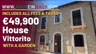 INCREDIBLE ITALIAN PROPERTY at a bargain price in stunning Abruzzo close to both the sea and ski.