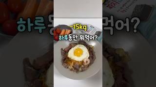 60kg로 돌아가지 않기 위한 하루