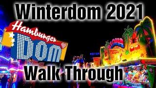 Hamburger Dom | Vollständiger Rundgang über den Winterdom 2021 | [Walk Through]