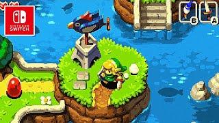 TOP 17 Awesome New 2D Zelda Like Games For Nintendo Switch 2024 & 2025