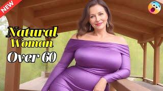 Natural Woman over 60 - A Flattering Style for Elderly Women