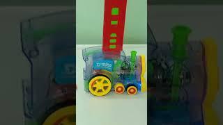 Domino funny train #shorts Bhai 1st shorts video he apke support ki jarorat he,dominoes fun toy