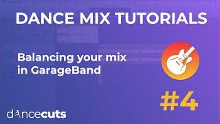 Properly Balance Your Mix - GarageBand